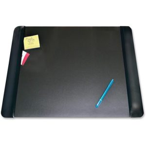 Artistic  Executive Desk Pad,Ergonomic,24"x19",Matte BK