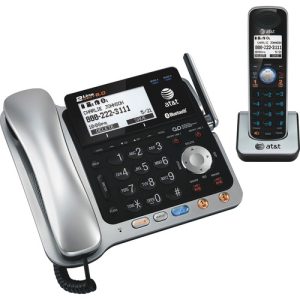 AT&T  Phone System,Bluetooth,6.0, 2-Line,Caller ID,BK/SR