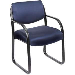Boss Office Products  Chair,Guest,w/Arms,Fabric,23"x24-1/2"x34-1/2",BE