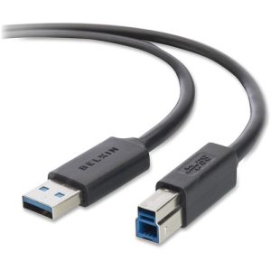 Belkin  Super Speed USB 3.0, A/B Device Cable, 10', BK