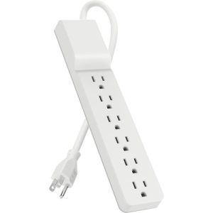 Belkin  Surge Protector, 6 Outlet, 720 Joules, 10' Cord, White
