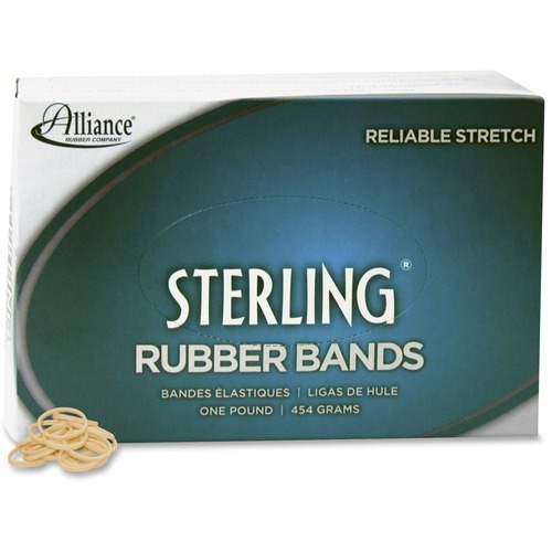 Alliance Rubber Company Rubber Bands, Latex Free, No.8, 7/8"x1/16", 7100/BX, CPE