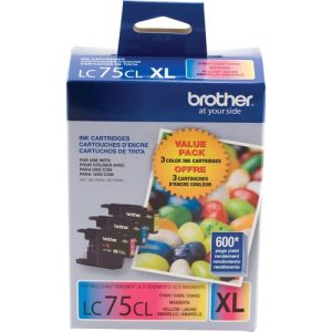 Brother  Ink Cartridges, 600 Page Yield, 3/PK, Magenta/YW/Cyan