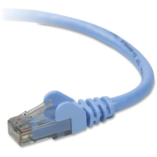Belkin CAT6 Snagless Patch Cable, 15' L, Blue