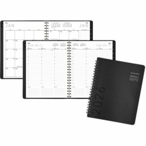 AT-A-GLANCE  Planner, Wkly/Mthly, 12Mth, Jan-Dec, 8-1/4"x11", Gray
