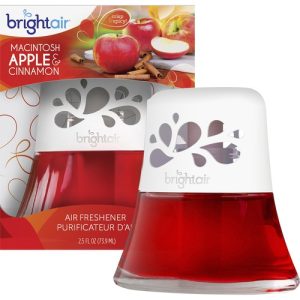 Bright Air  Air Freshener Scented Oil, Macintosh Apple/Cinnamon, 2.5oz