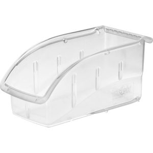 Akro-Mils  Supply Bin, 5-1/2"x10-7/8"x5-1/4", Clear