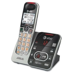 AT&T  Cordless Answering System w/CID, Cordless, Black/Silver