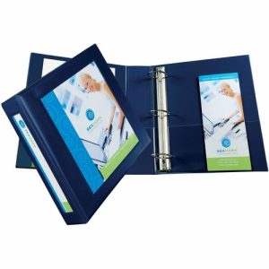 Avery  View Binder, Locking Rings, 2", 8-1/2"x11", Navy BE