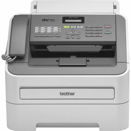 Brother MFP Laser Printer, 21PPM, 250Sht Cap, 14"x14-3/5"x12-1/2",BK