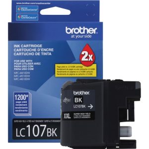 Brother Ink Cartridge, 1200 Page Yield, Black
