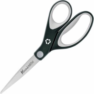 Acme United Corporation  Scissors, Straight, 8", Soft Handle, Black