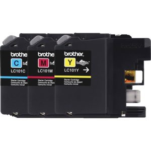 Brother Ink Cartridges, 300 Page Yield Ea., 3/PK, MA/CYN/YW