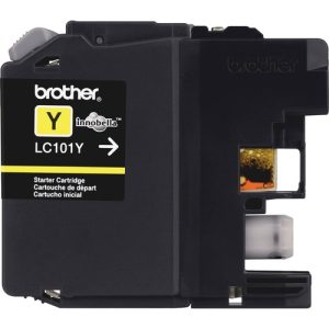 Brother Ink Cartridge, 300 Page Yield, Yellow