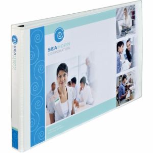 Avery  View Binder, Slant Ring, 1" Cap, 11"x17", White