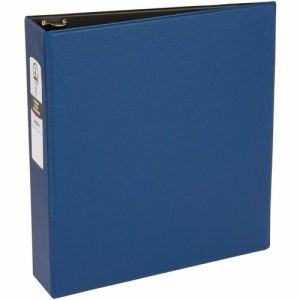 Avery  Economy Binder, Round Ring, 2" Capacity, 8-1/2"x11", Blue
