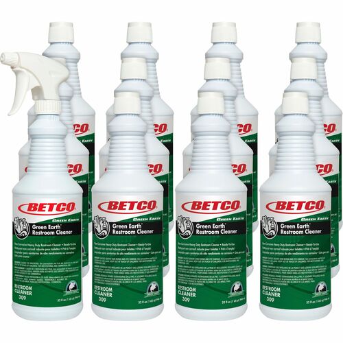 Betco Corporation Restroom Cleaner, RTU, Heavy Duty, 32oz, 12/CT