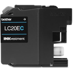 Brother HY Ink Cartridge, 1200 Page Yield, Cyan