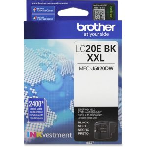 Brother HY Ink Cartridge, 2400 Page Yield, Black
