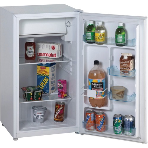 Avanti Refrigerator w/Can Disp,3.3Cu Ft,18-1/2"x17-1/2"x33-1/2",WE