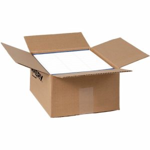 Avery  Shipping Labels, 1"x2-5/8", 30UP, 15000/CT, White
