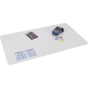Artistic  Antimicrobial Desk Pads, Krystal View,17"x22", Clear