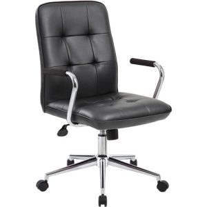 Boss Office Products  Chair, Task, 27"Wx27"Dx35-1/2"H, Black
