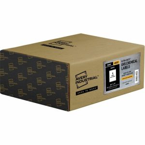 Avery  Labels, GHS Chemical, Laser, 8-1/2"x11", 500/BX, White