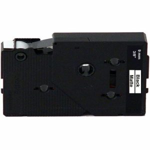 Brother  Tape Cartridge, 3/8" Size, 2/PK, Black/Matte