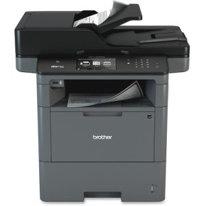 Brother  All-In-1 Printer, 48ppm, 570Sht Cap, Black/Gray
