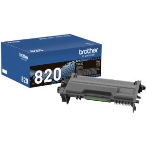 Brother  Toner Cartridge, f/TN820, 3000 Page Yield, Black