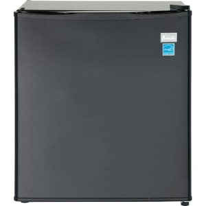 Avanti  Refrigerator, 1.7 Cu. Ft., 18"Wx18-1/4"Lx20-1/4"H, Black