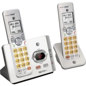 AT&T  Cordless Phone, w/3 Handsets, 6-4/5"x3-2/5"x5-3/5", White