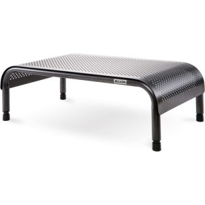 Allsop  Monitor Stand, Metal, Ergo 3, 10"x18"x6", Pearl/Black