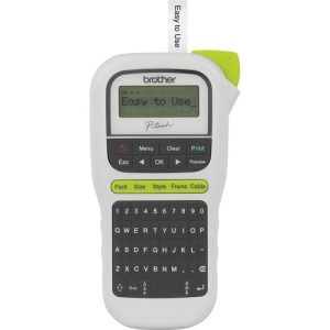 Brother  Handheld Labelmaker, Portable, Black/White
