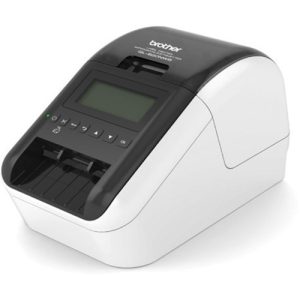 Brother  Label Printer, 110 LPM, 5"x5-7/10"x9-1/5", White/Black