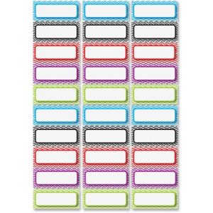 Ashley Productions, Inc.  Chevron Nameplate Magnets, 30/Pack, Multi