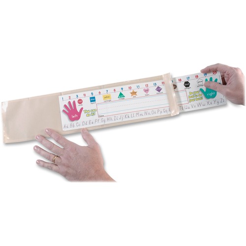 Ashley Productions, Inc. Nameplate Pockets, Large, 25/PK, Multi