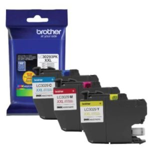 Brother  Inkjet Cartridge, Super HY, 3/PK, Cyan/Magenta/Yellow