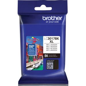 Brother  Ink Cartridge, f/ MFC-J5330DW, 550 Page Yield, BK