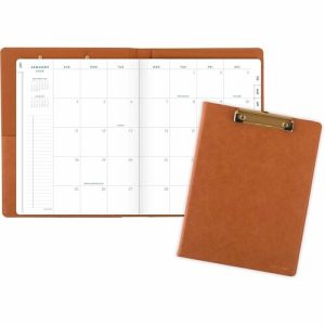 AT-A-GLANCE  Clipfolio w/Mthly Plnr, 9-3/8"x12-1/2", 13Mths Jan-Jan, BN
