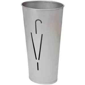 Alba, Inc  Umbrella Stands,Metal,10-Capacity,9.25"Dia x 23.6"H,GY