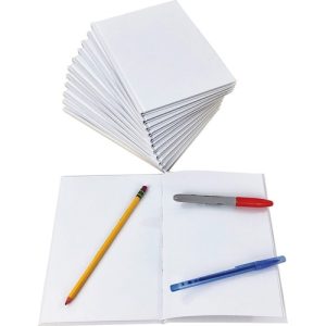 Ashley Productions, Inc.  Blank Book, Hardcover, 28-Page, 6"x8", 12/BD, White