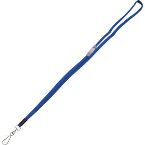 Advantus Corp. Lanyards, Breakaway, w/Metal Clasp, 36"L, 24/BX, Blue