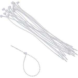 Advantus Corp. Cable Tie, Permanent, 1/10"Wx1/4"Lx5-3/4"H, 250/PK, White