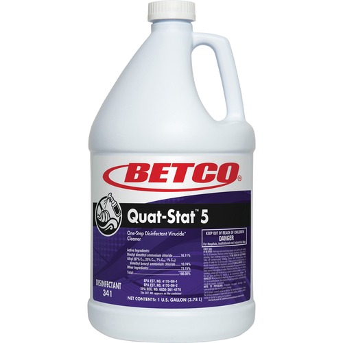 Betco Corporation Disinfectant, 1-Step Cleaning, 1 Gallon, Purple