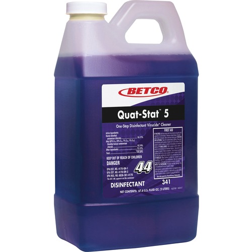 Betco Corporation Disinfectant, 1-Step Cleaning, FastDraw, 2 Liter, 4/CT, PE