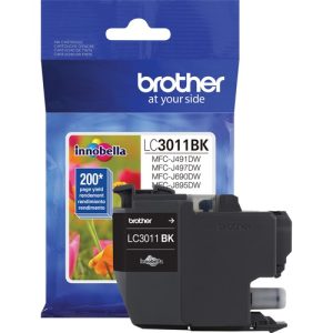 Brother Ink Cartridge, MFC-J491, 200 Page Yield, BK
