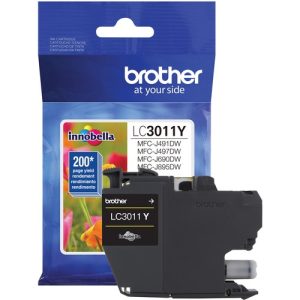 Brother Ink Cartridge, MFC-J491, 200 Page Yield, YW
