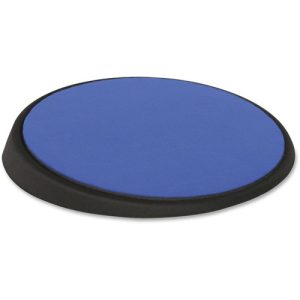 Allsop  Mouse Pad, w/Wrist Aid, 9", 7-Degree Angle, Blue/Black